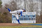 Baseball vs Nichols  Wheaton College Baseball vs Nichols College. - Photo By: KEITH NORDSTROM : Wheaton, baseball